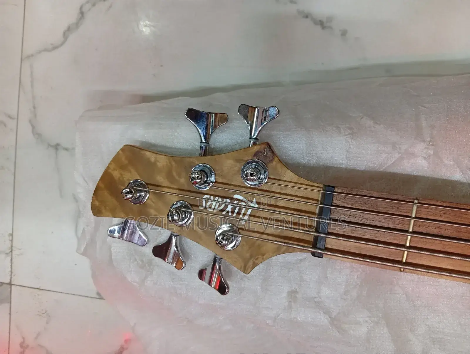 Luxars Five String Active Bass Guitar