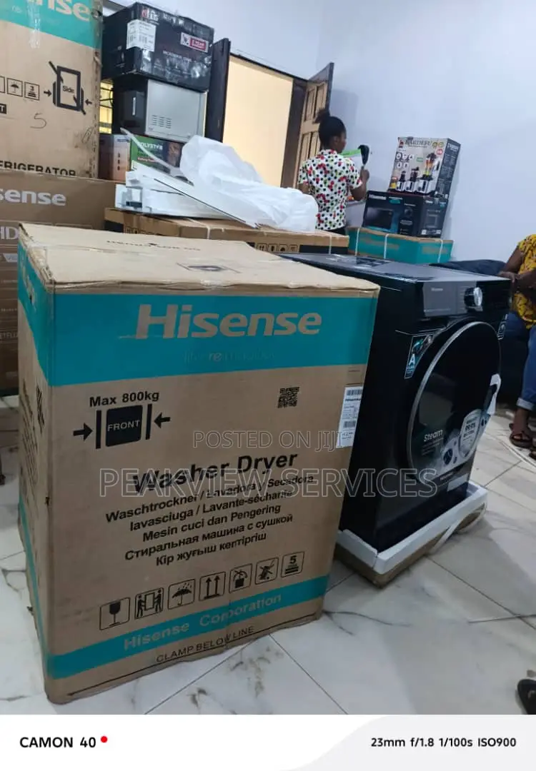 Hisense 12kg Front Load Combo Washer