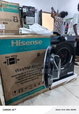 12kg Hisense Laundry Combo Front Loader