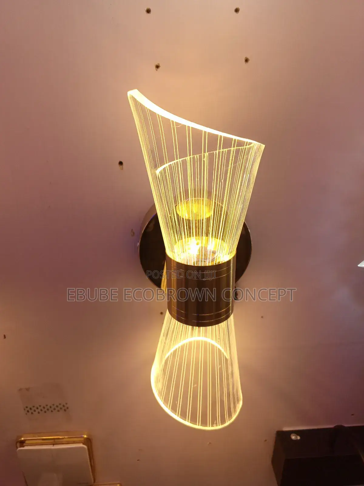 Crystal Led Wall Brackets