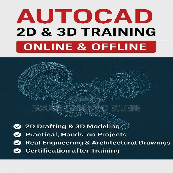 Autocad 2d 3d Training – Online Offline in Ikorodu - Computer & IT ...
