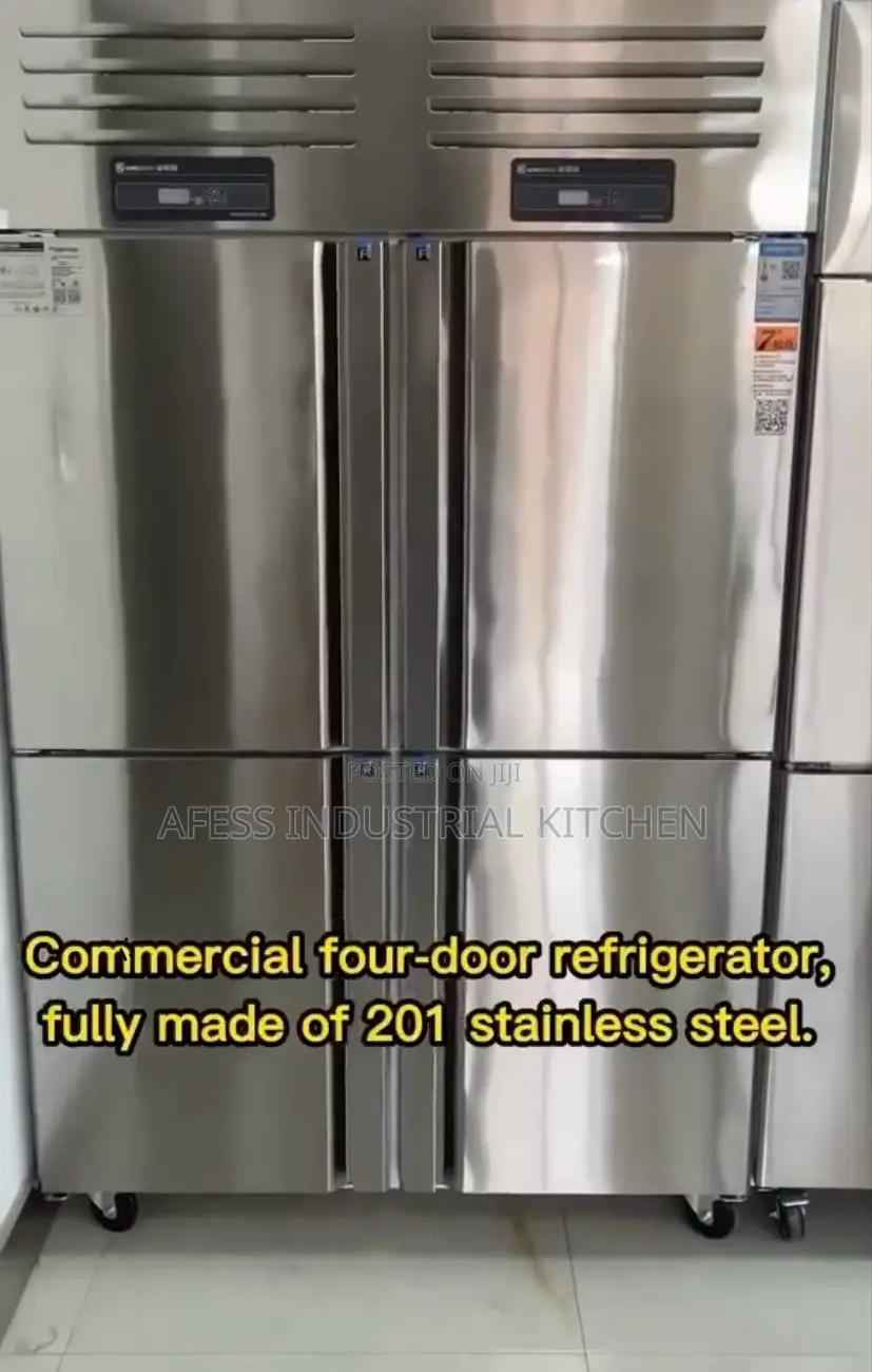 4 Door Stainless Steel Chiller