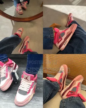 Exclusive Quality Top Air Jordan 4 Retro Pink