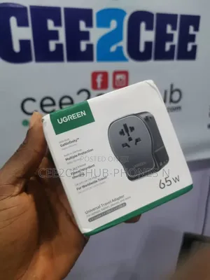 Ugreen Ganinfinity 65w International Travel Charger