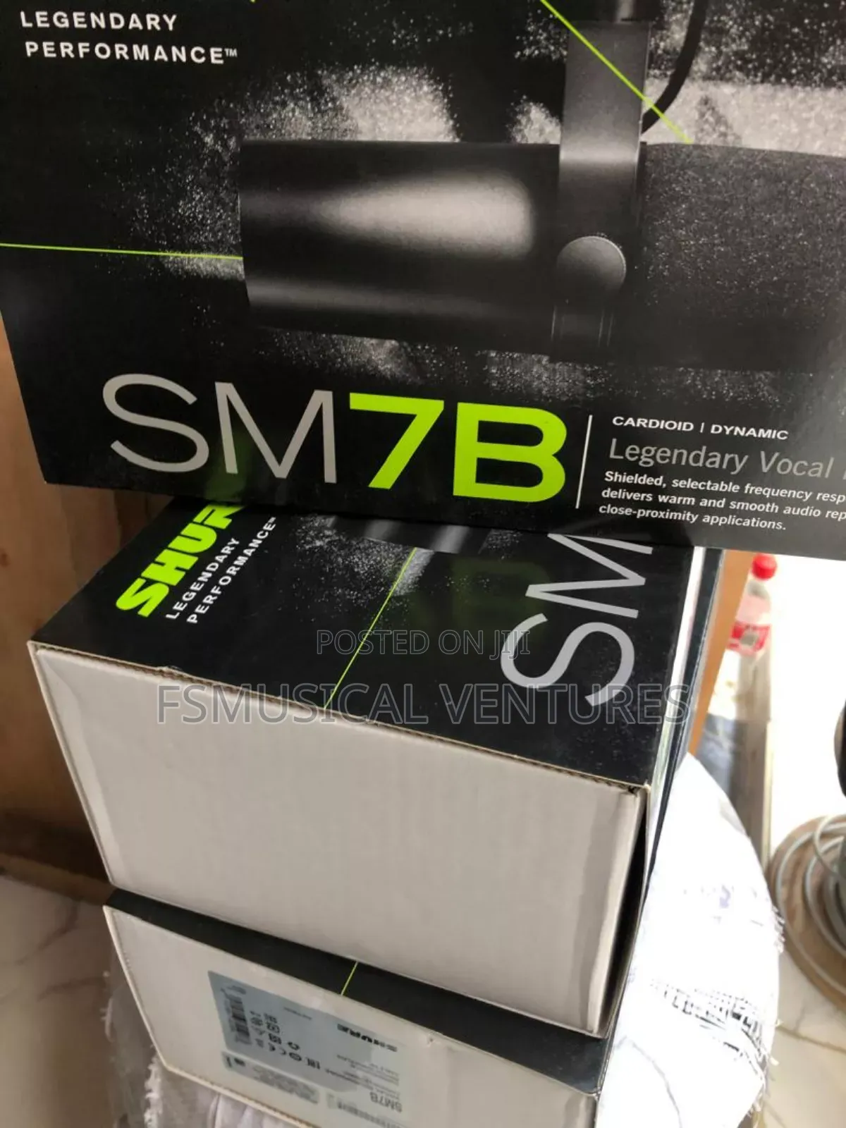 Shure Sm7b Cardioid Dynamic Microphone