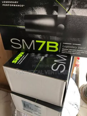 Shure Sm7b Cardioid Dynamic Microphone