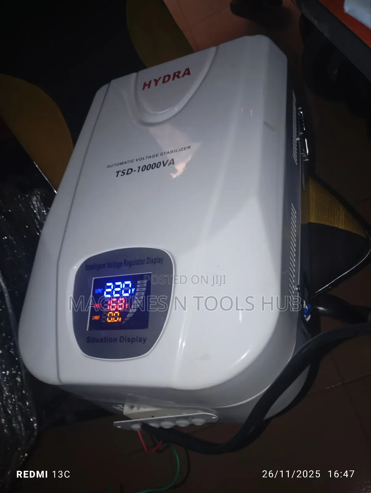 Hydra Automatic Voltage Regulator Tsd-10000 Va