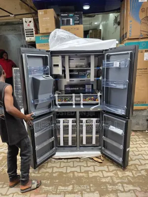 Hisense Side by Side Refrigerator 4 Doors