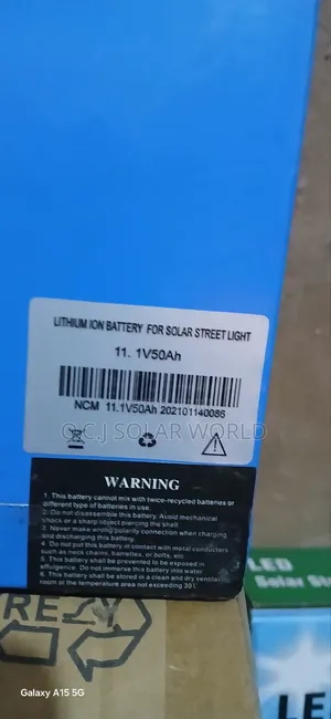 Solar All In One Lithium Battery 12volts 50ah