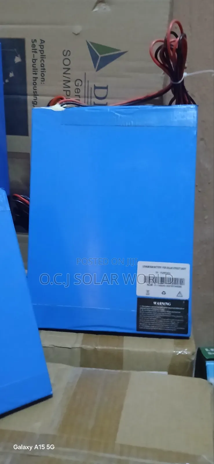 Solar All In One Lithium Battery 12volts 50ah