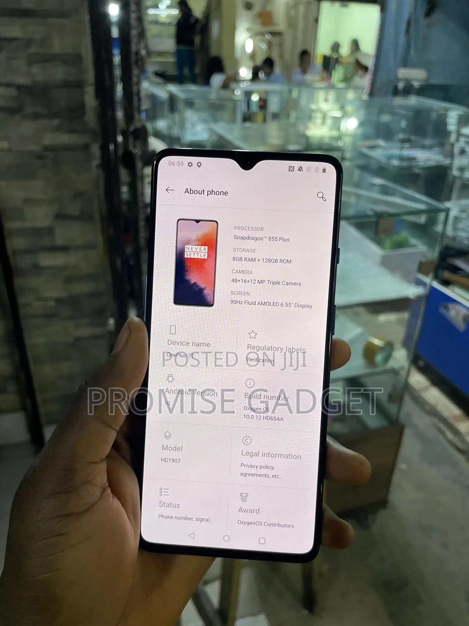 OnePlus 7T 128 GB Blue