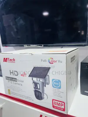 Dual Lens Solar PTZ Ubox Camera