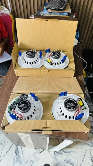 4n1 Bluetooth Ceiling/Pop Speakers With Woofer And Bass