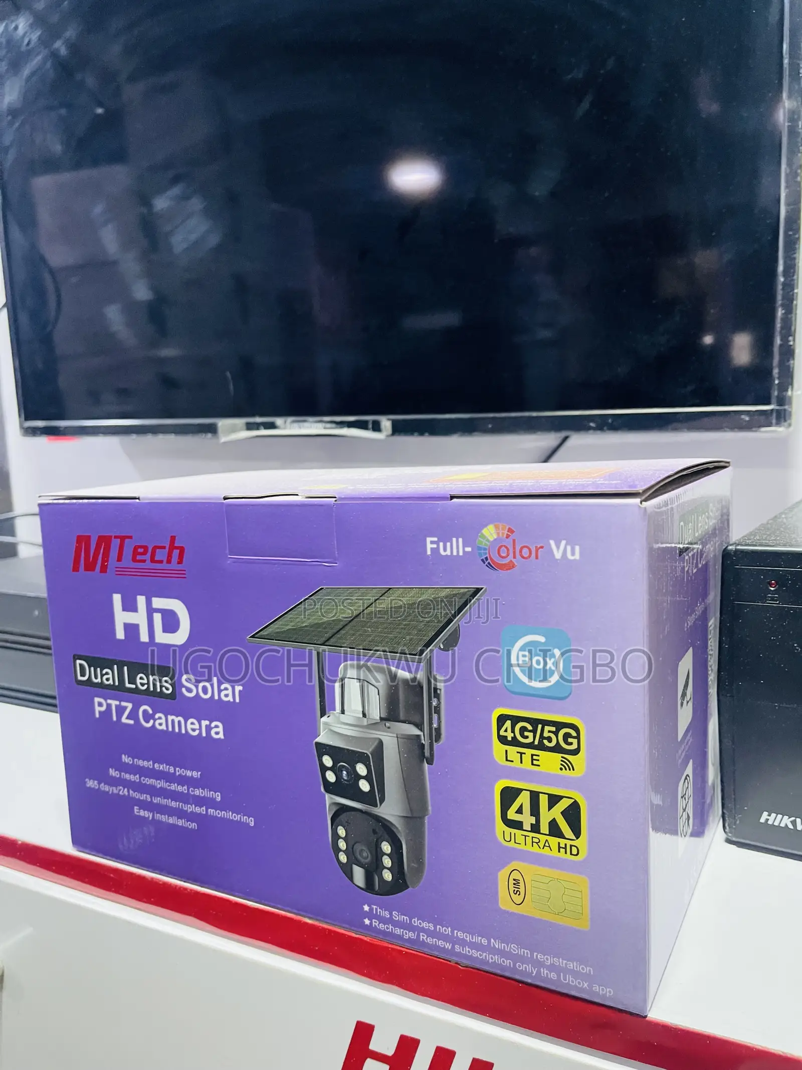 Dual Lens PTZ Ubox Camera