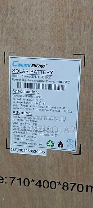 20kwh Cworth Lithium Battery