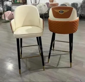 Bentley Designed Cream Bar Stools ( Set of 2)