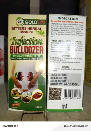 Infection Bulldozer Herbal Mixture Gold Life