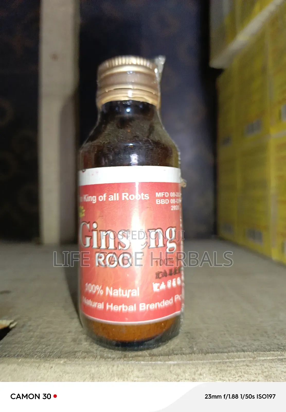 Ginseng Herbal Root Powder