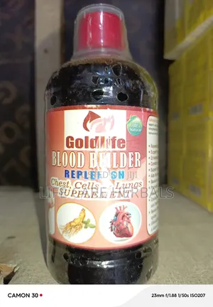 Blood Builder Herbal Solution Goldlife