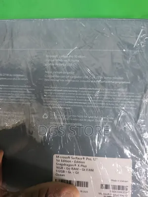 New Microsoft Surface Pro 7 512 GB