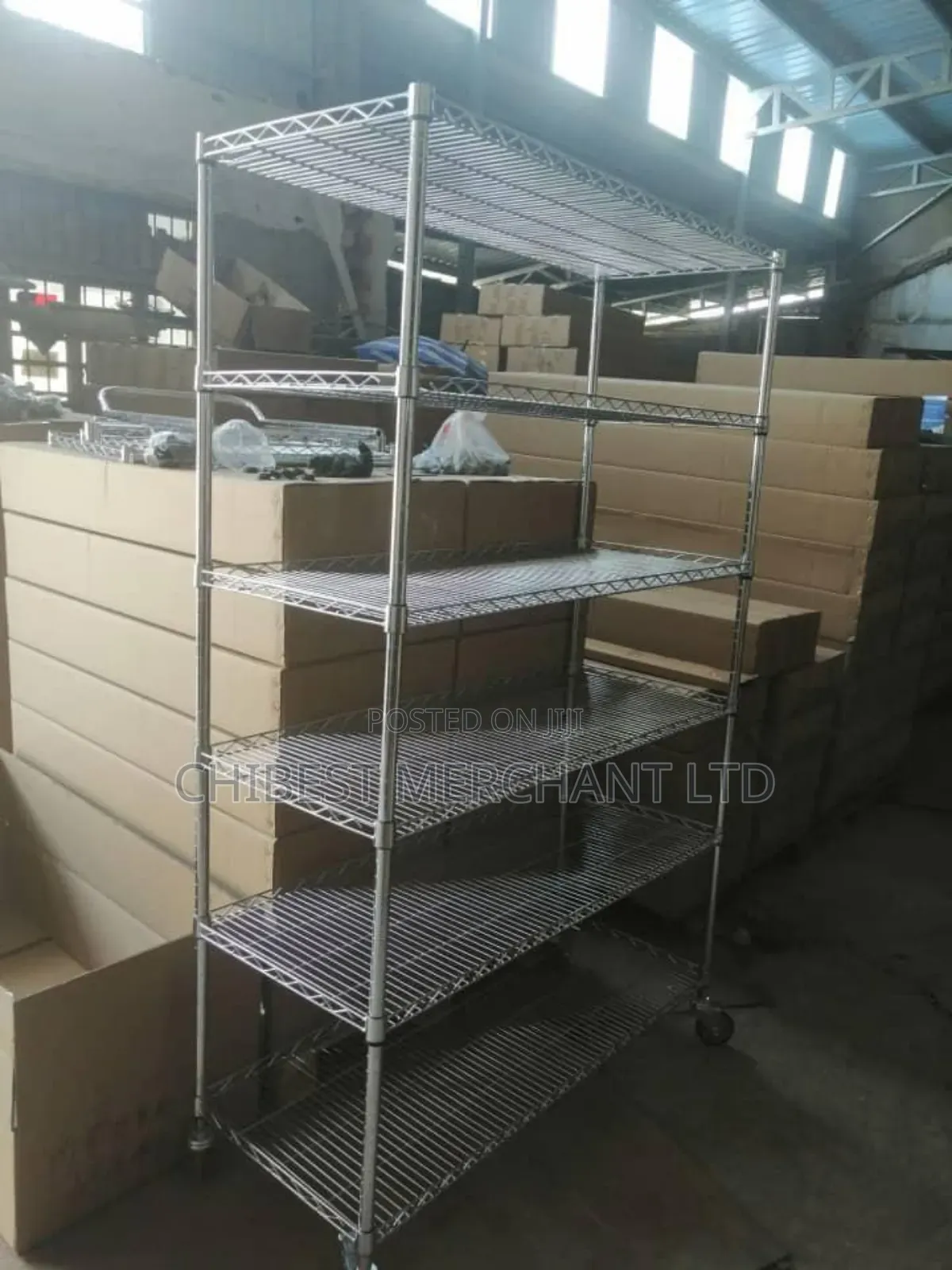 Chrome Shelve