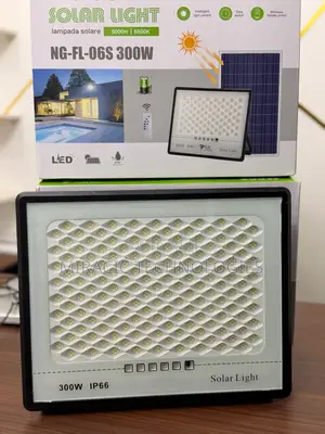 Solar Flood Light 300w With Solar Panel