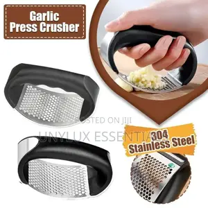 Stainless Steel Garlic Crusher