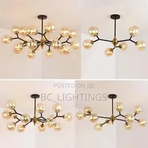 Modern Luxury Glass Led Chandelier Light