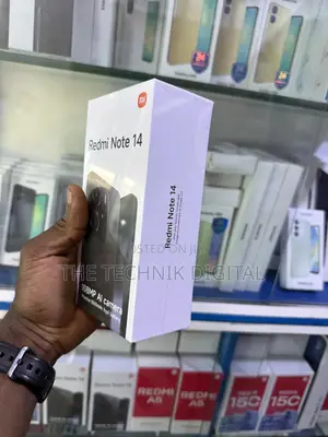 New Xiaomi Redmi Note 14 4G 256 GB Black