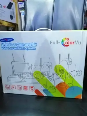 8 Channels CCTV Wireless Combo Kit With Audio and Full Colour