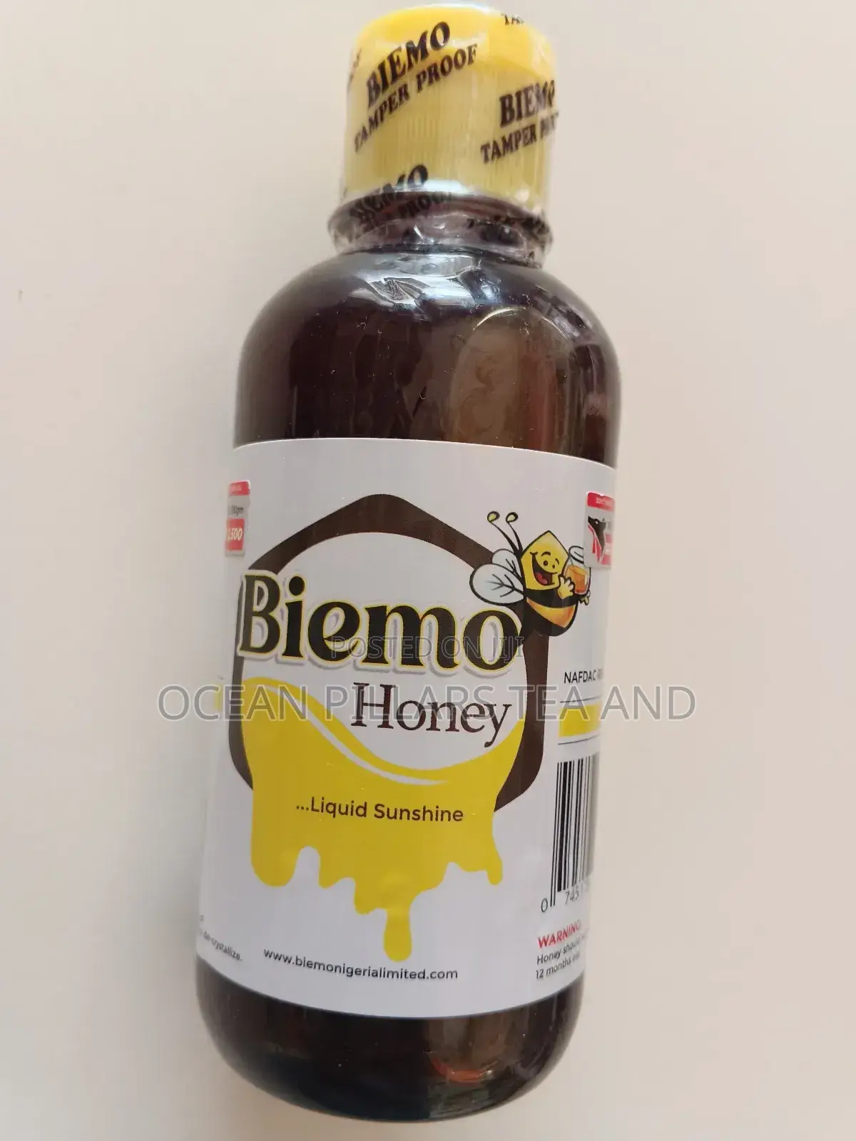 Biemo Honey Liquid Sunshine 100% Natural 350gm
