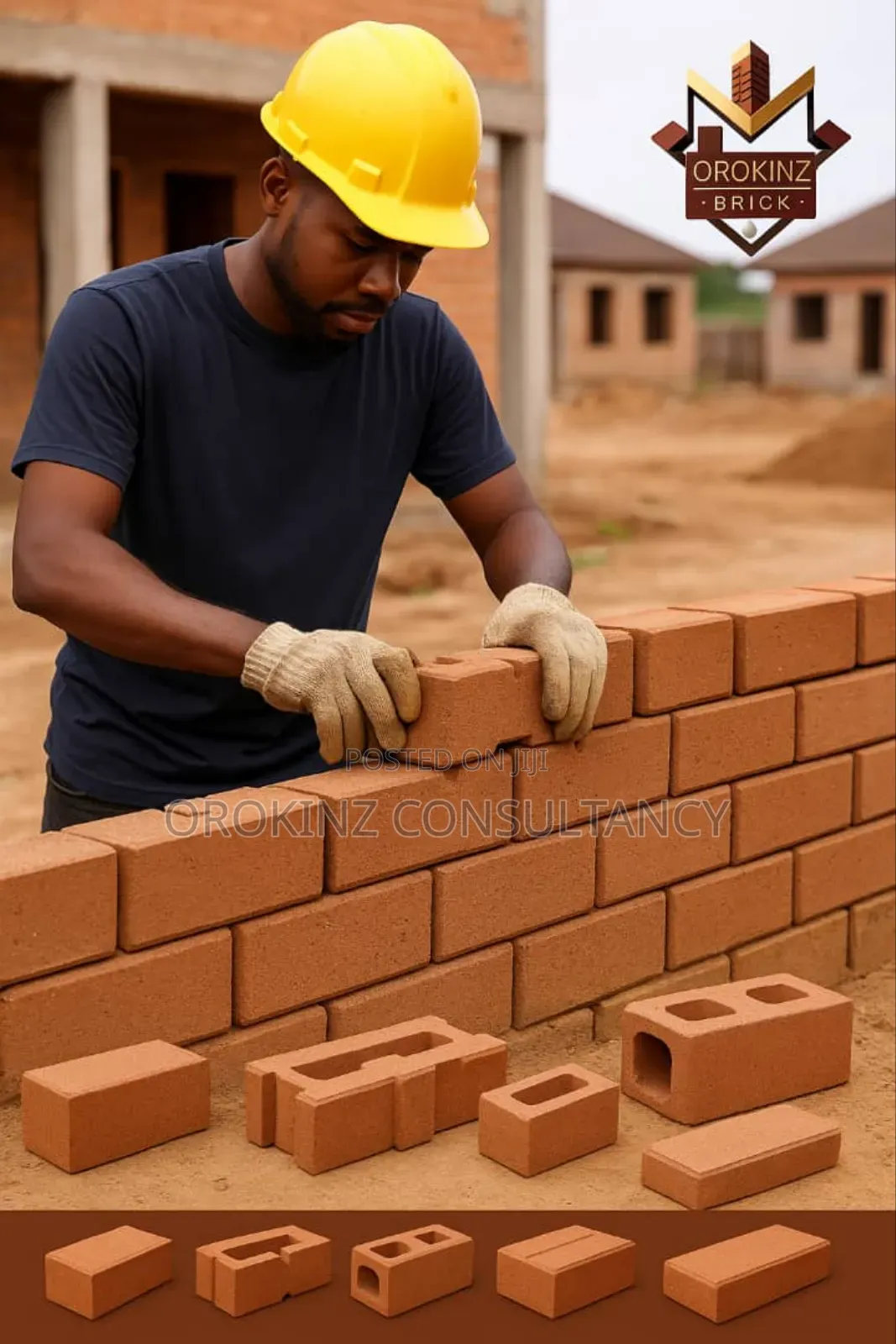 Double Special Manual No Mortar Interlocking Brick Machine