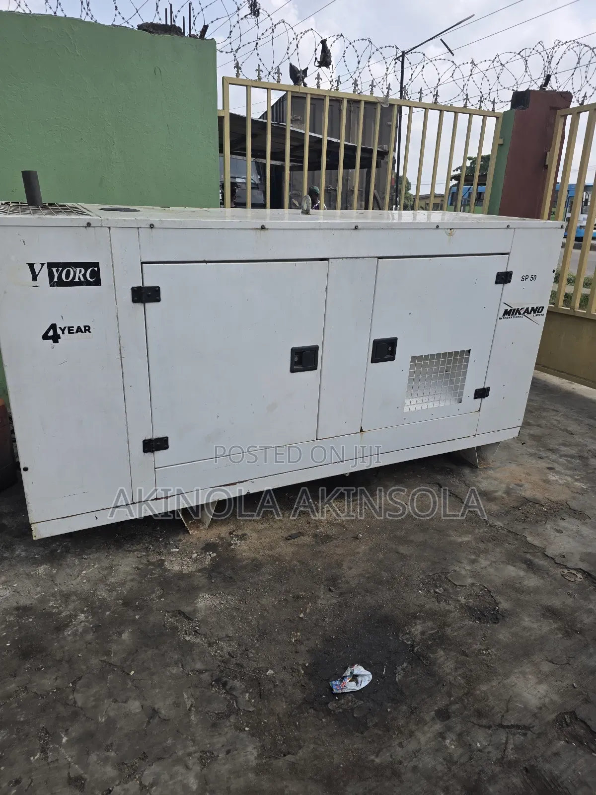 50kva Mikano Sound Proof Generator