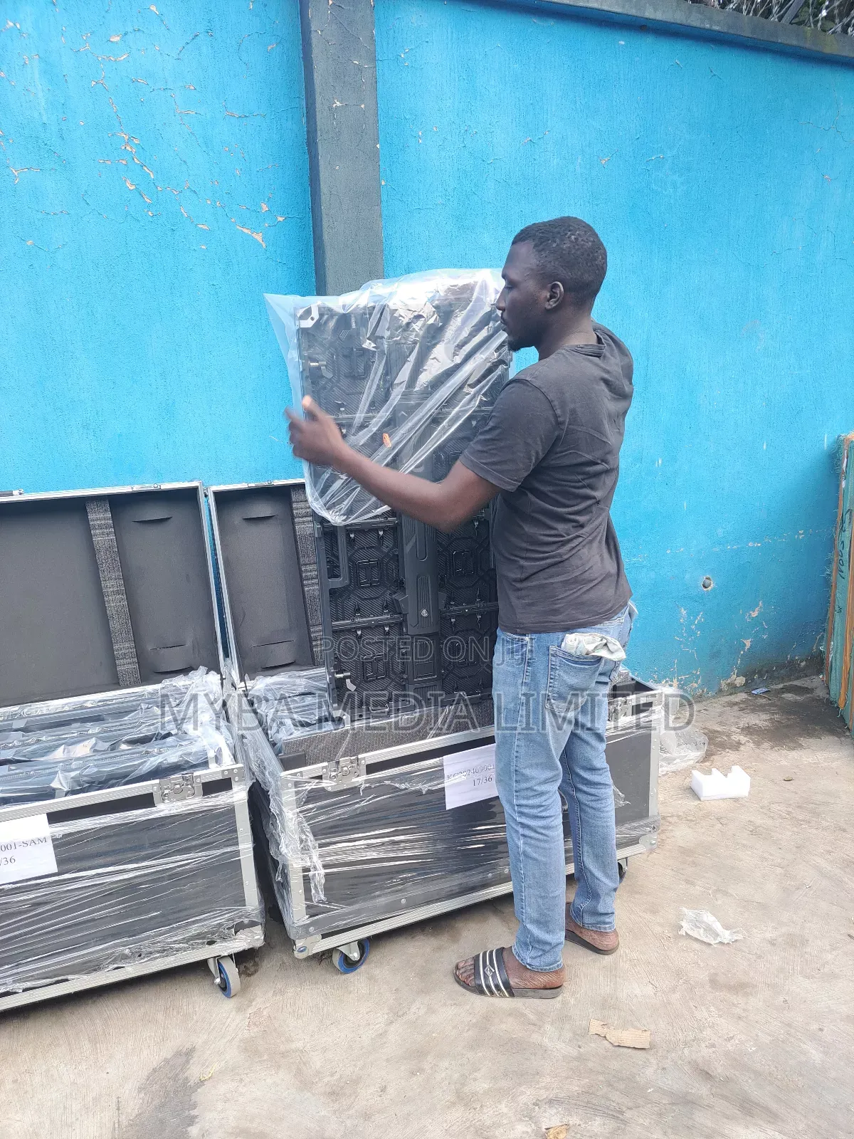 P3 Cabinet Led Screens At Myba