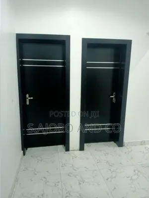 Standard HDF Wooden Doors With Frame; Complete Room Doors