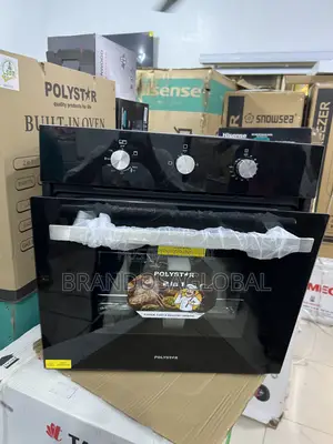 Polystar 60cm Electric Gas Oven Pv-Eg271bb Smart Built-in Design