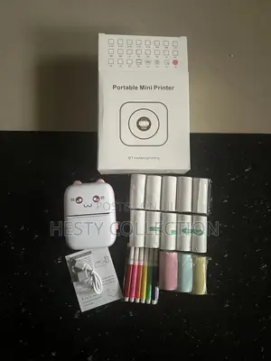 Portable Mini Printer With Accessories