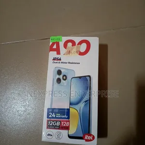 New Itel A90 128 GB Black