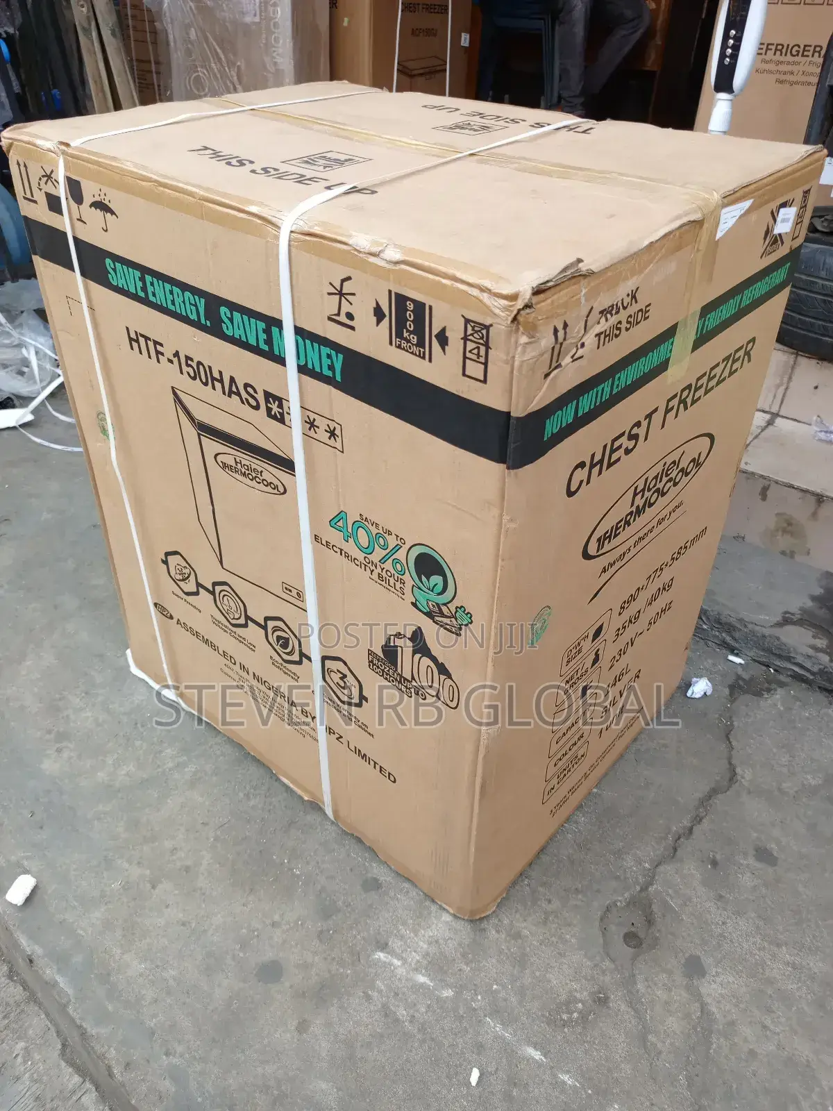 Haier Thermocool Chest Freezer 150l – Silver (Htf-150l / HTF-150has)