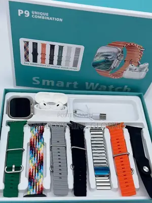 P9 Unique Combination Smartwatch And Accessories Set