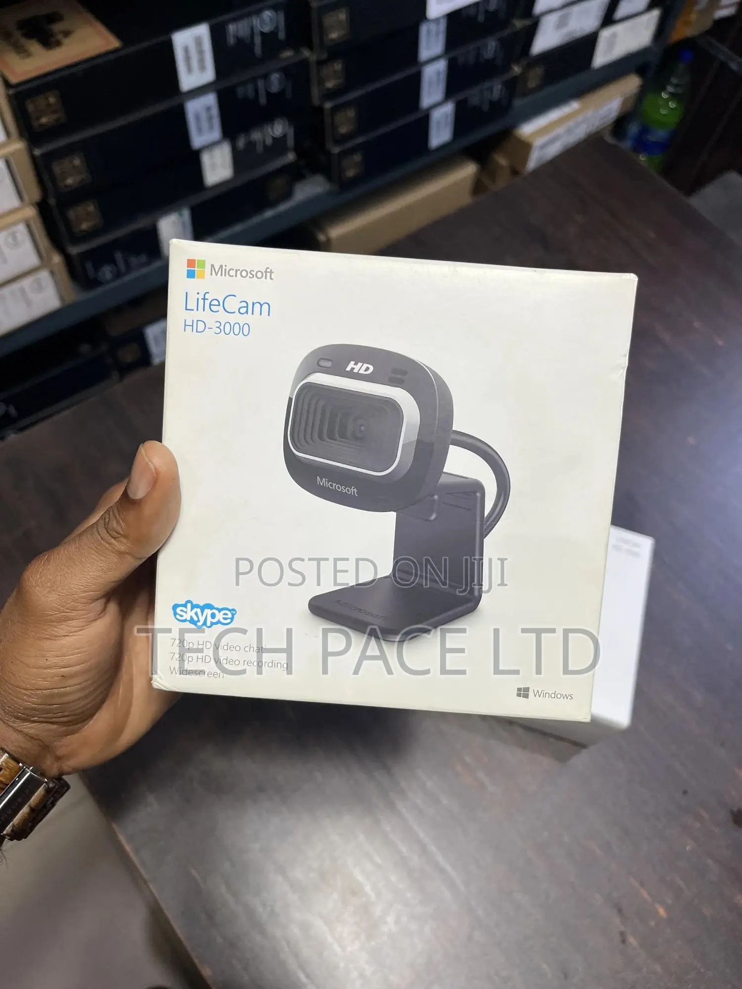 The Microsoft Lifecam Hd-3000 Usb Webcam
