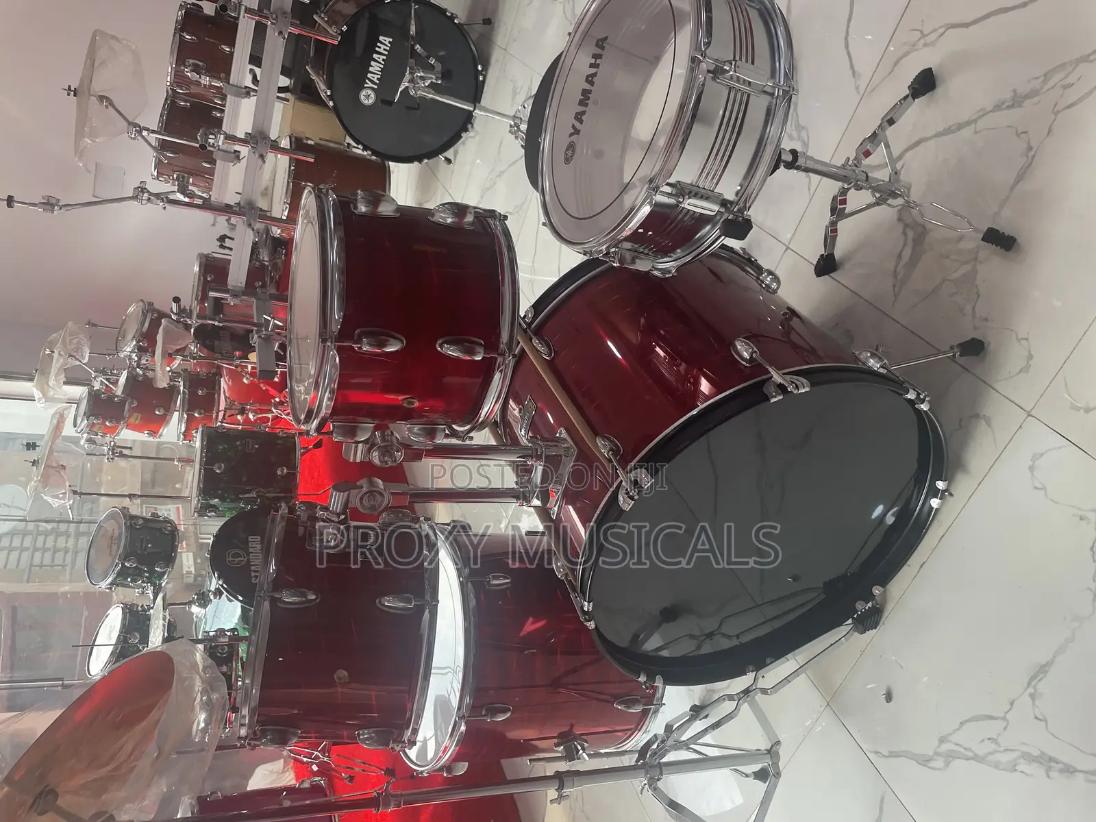 Original Yamaha 5 Set Drum Kit