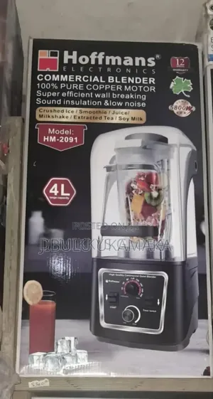 Hoffmans 4liter Sound Proof Commercial Blender
