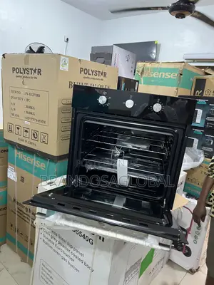 Polystar Pv-Eg271bb Compact 60cm Built-in Oven Dual Fire