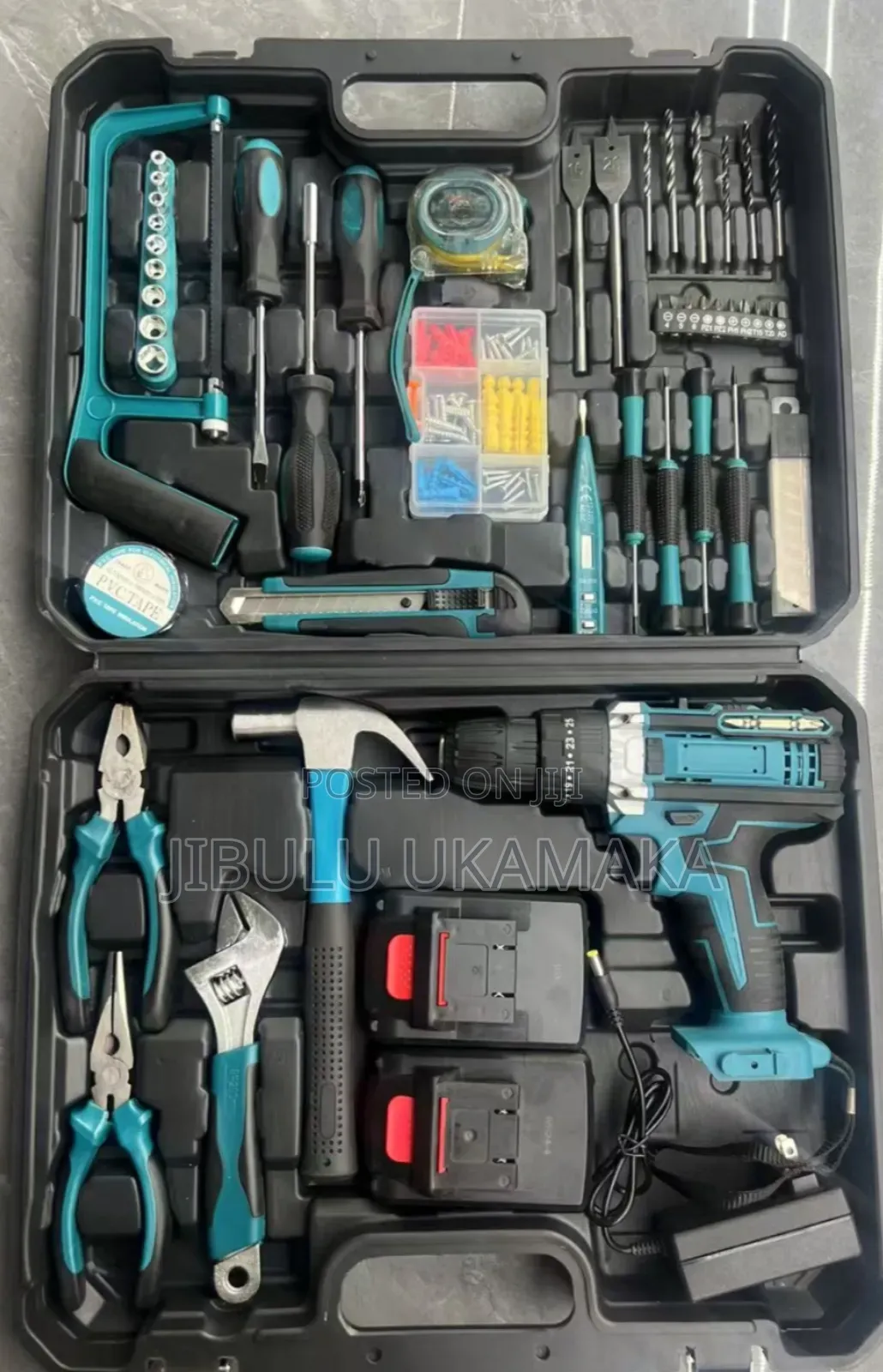 Complete Tool Box Kit Rechargeable