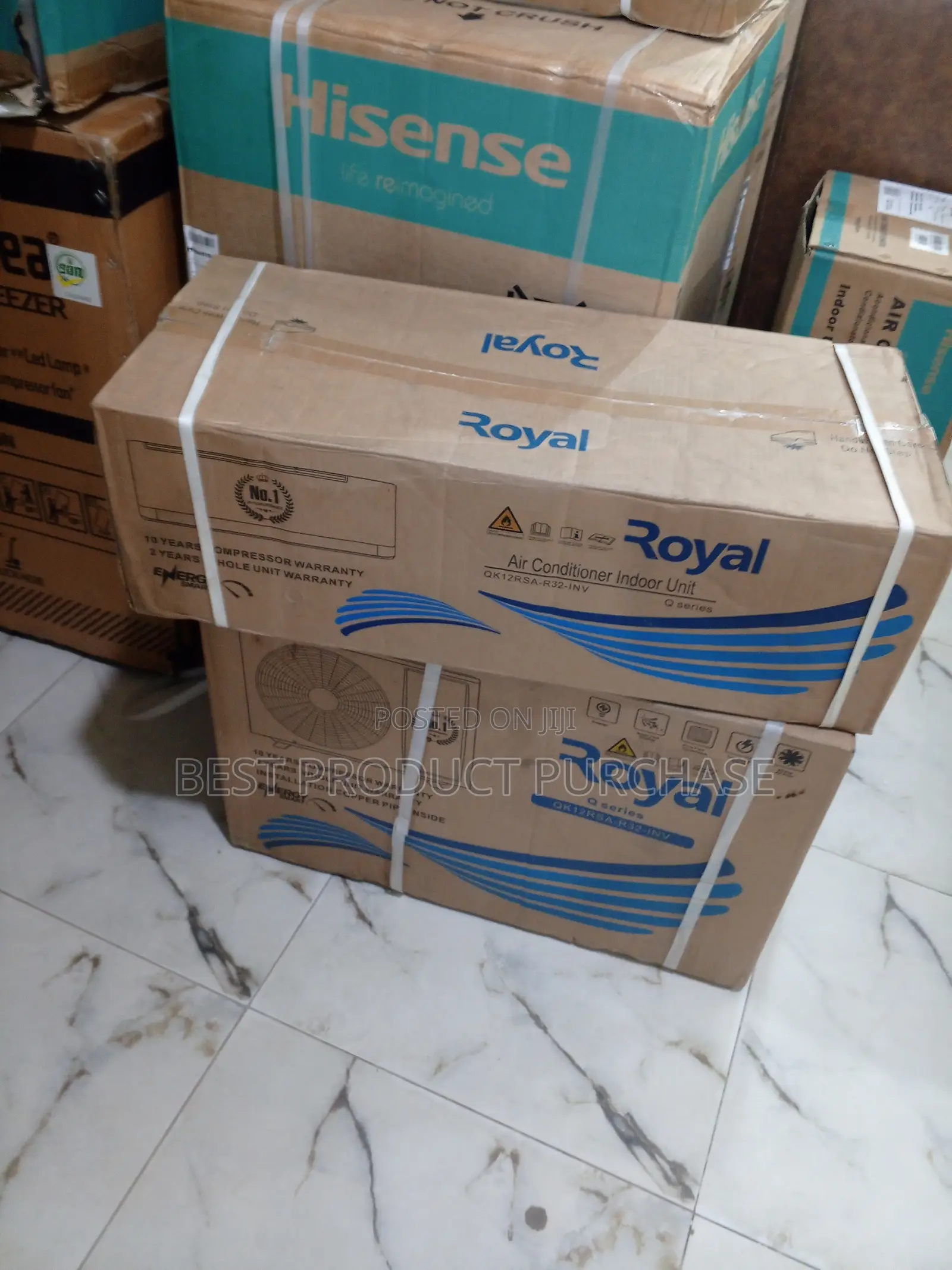 Royal 1.5hp Inverter Split Ac – Self Clean + Dust Filter