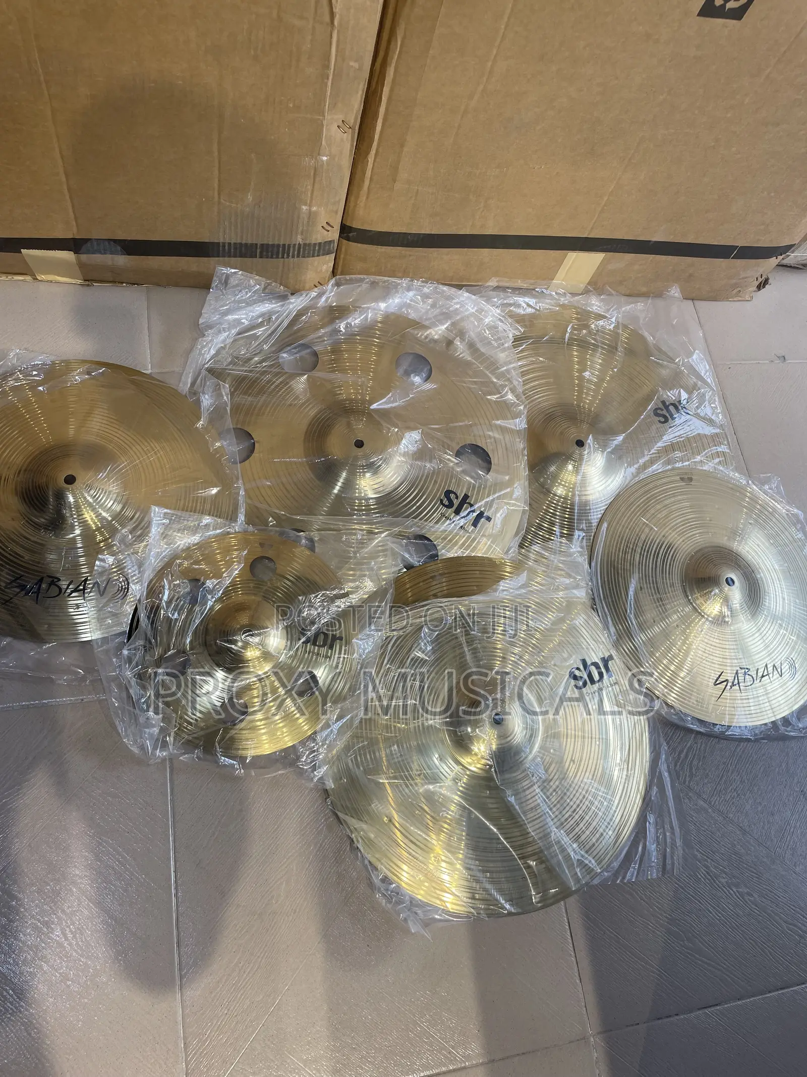 SBR Sabian Set Unbound Cymbal Pack