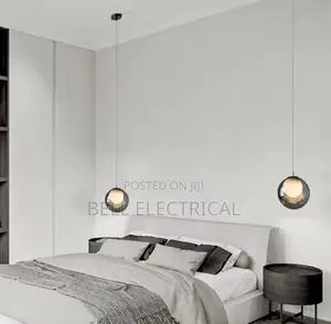 Grey Finish Glass Chandelier