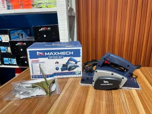 Maxmech Ep 500-82 Electric Planer. This Handheld Power Tool Is Wooden