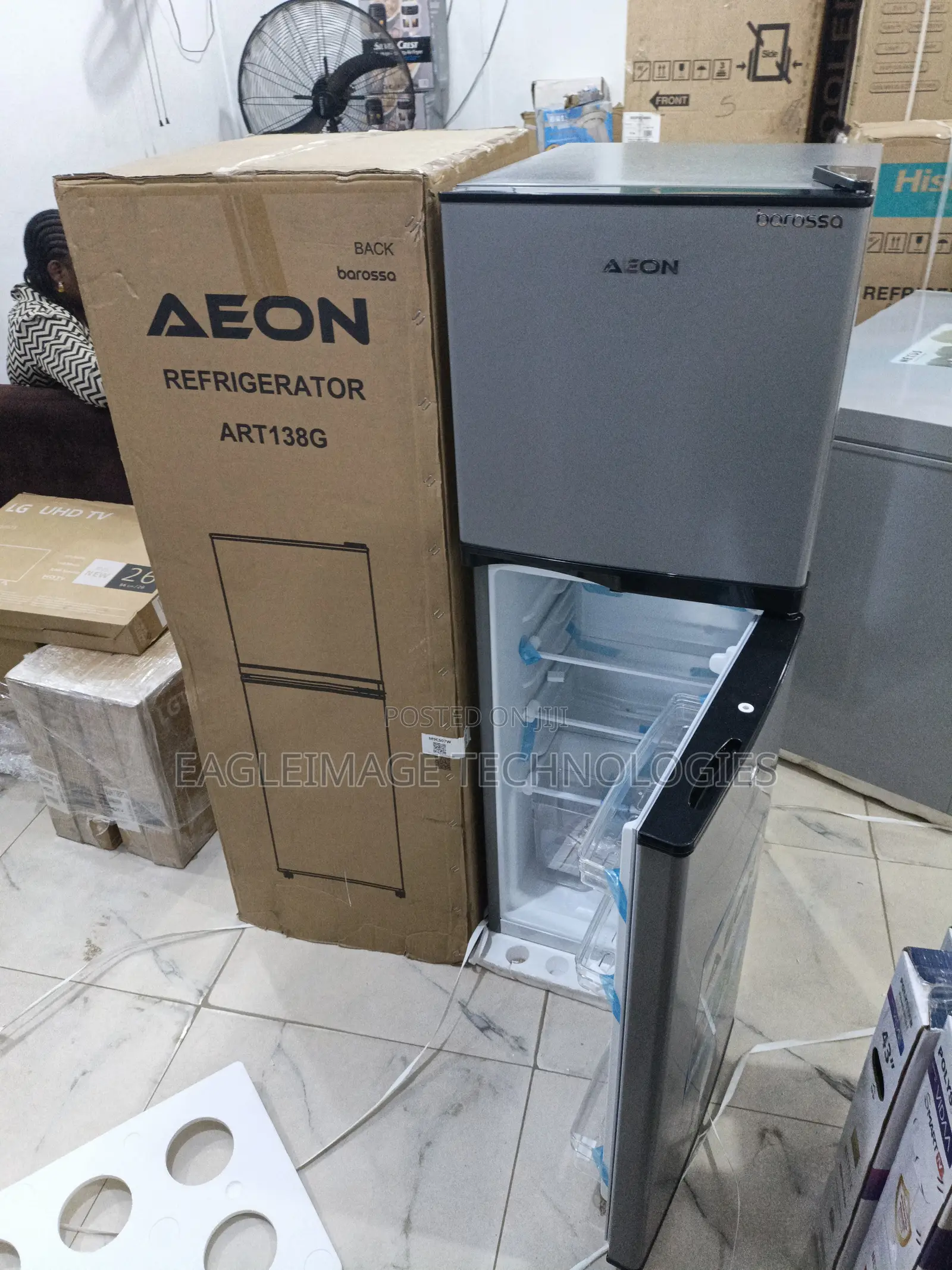 Well-Structured Aeon 138l Double Door Refrigerator